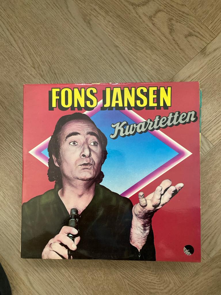 Fons Jansen - Kwartetten LP (Pop/Cabaret), Cd's en Dvd's, Gebruikt, Ophalen of Verzenden, 1970 - 1979, Pop