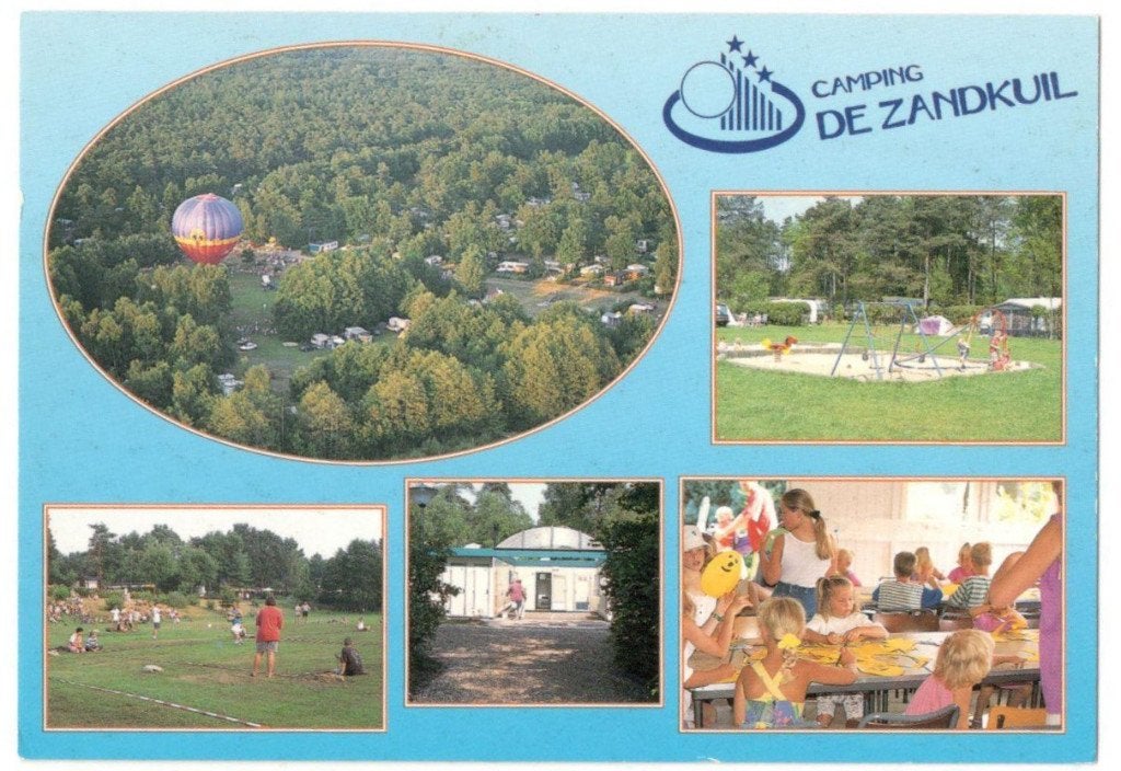Ansichtkaarten Heerde, Camping “De Zandkuil”, Ophalen, 1980 tot heden, Gelopen, Gelderland