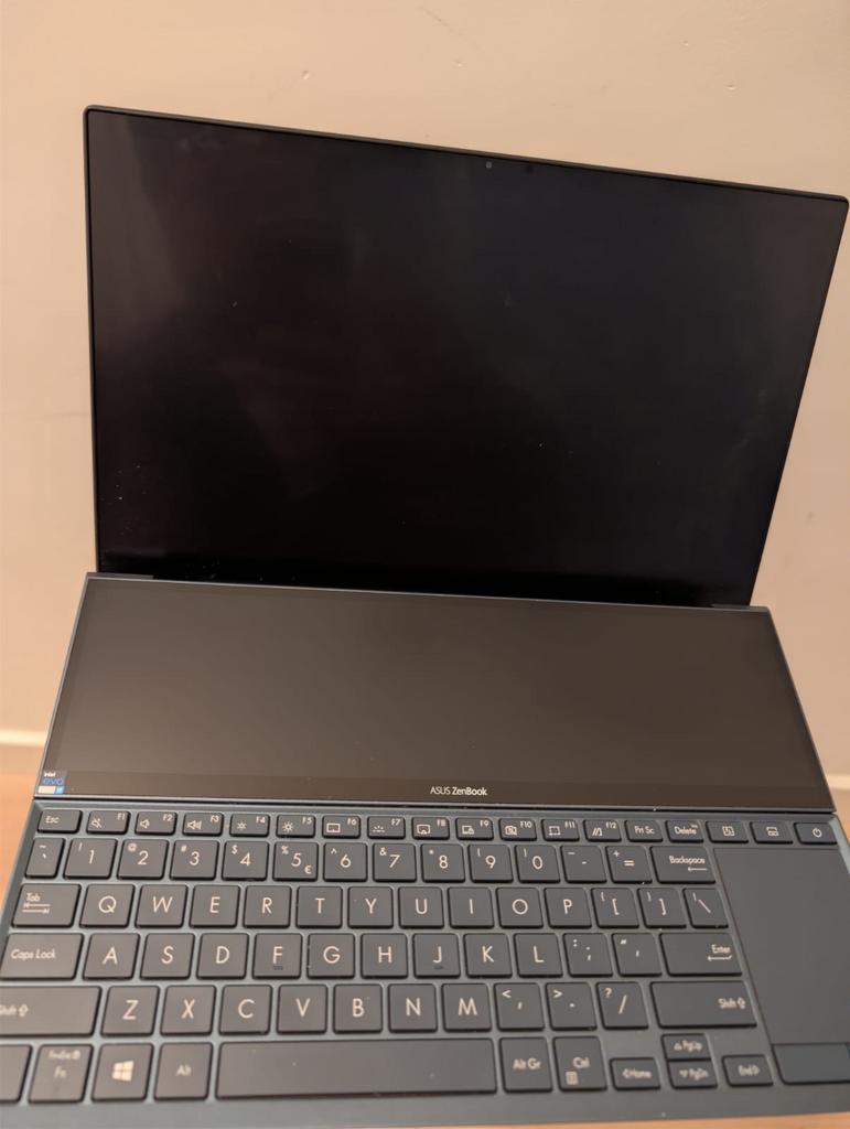 Asus Zenbook Duo 14 inch - Laptop met twee schermen, Computers en Software, Windows Laptops, Zo goed als nieuw, 14 inch, 2 tot 3 Ghz