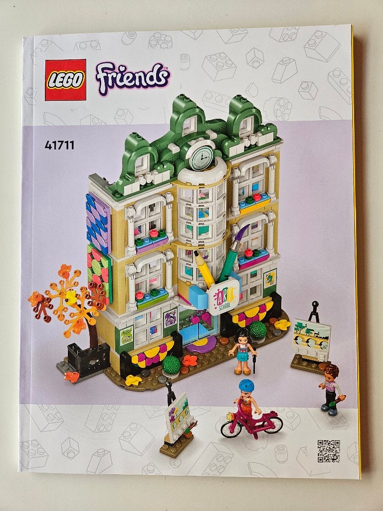 Lego Friends 41711 Emma's Kunstschool, Compleet, Lego, Friends, Ophalen of Verzenden