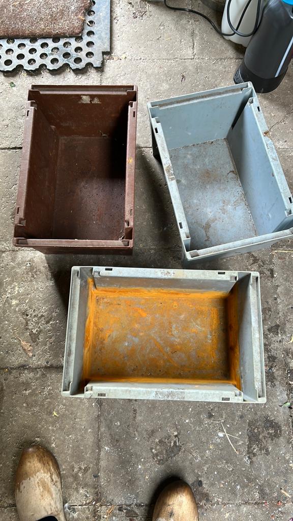 3 bakken, Ophalen, Minder dan 40 cm, Bak of Kist, Minder dan 35 cm
