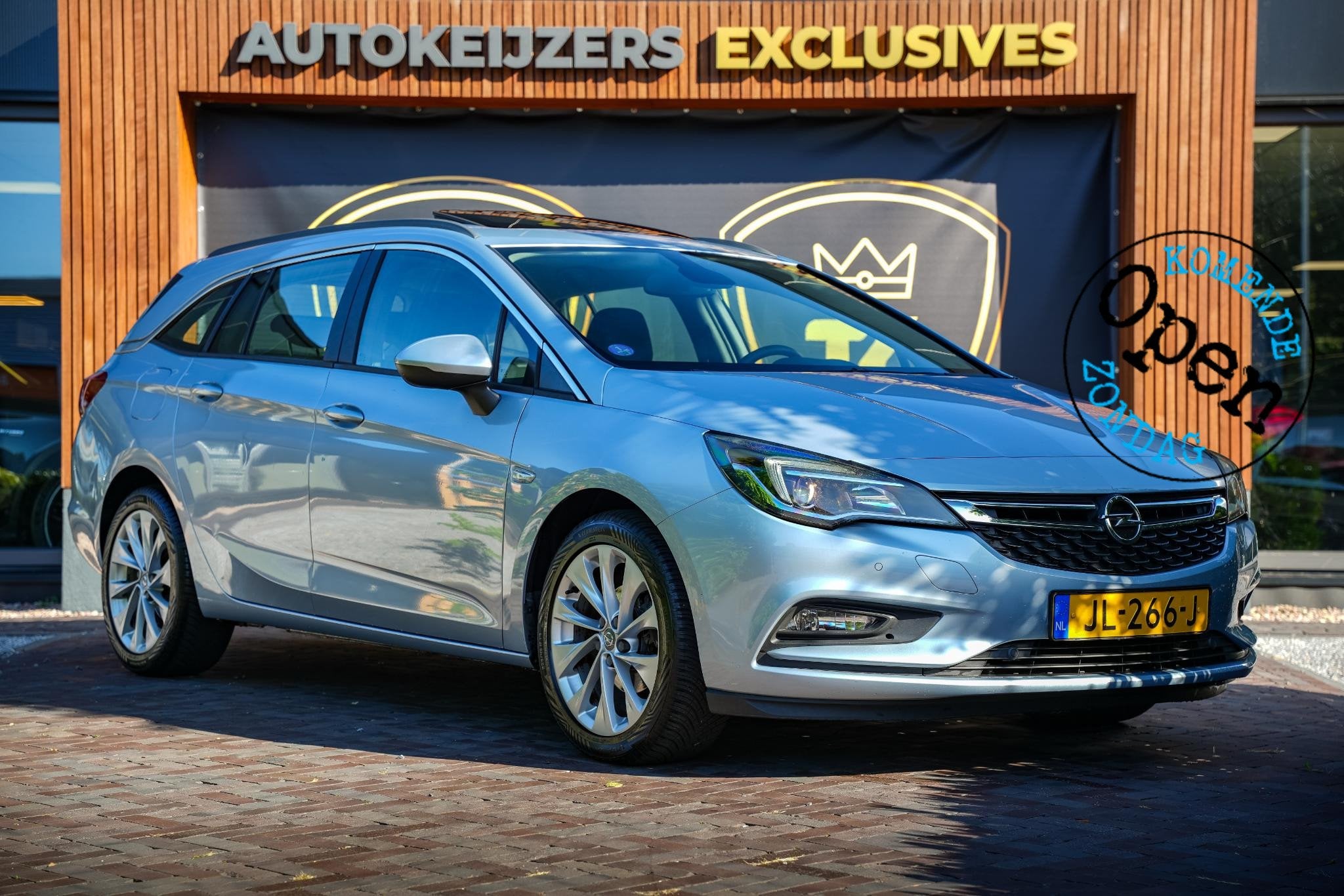 Opel Astra Sports Tourer 1.0 Edition Airco Schuif/kanteldak, Auto's, Voorwielaandrijving, Stof, Gebruikt, 1178 kg