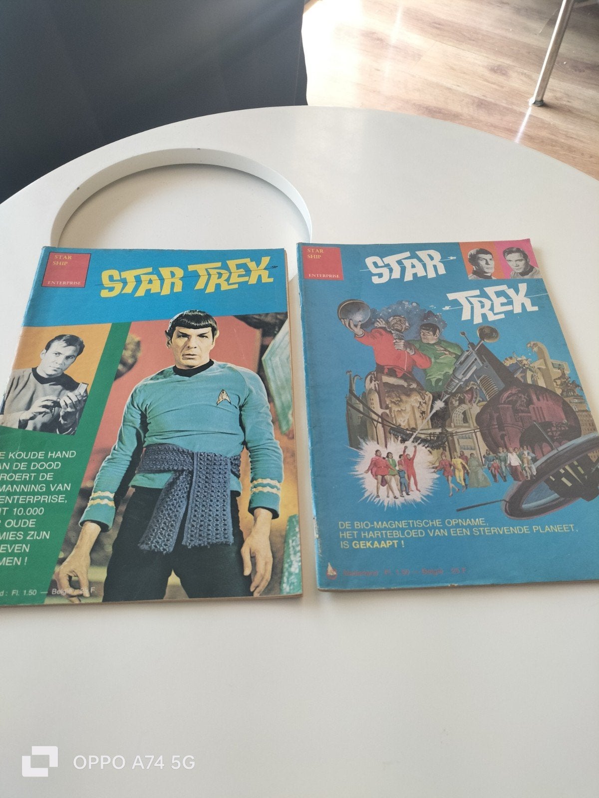 Star Trek stripboeken - 2 stuks, Meerdere stripboeken, Ophalen of Verzenden, Gelezen