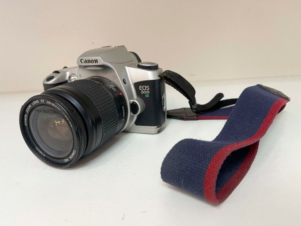 CANON EOS 500N Analog autofocus spiegelreflexcamera + Lens, Canon, Spiegelreflex, N, Canon