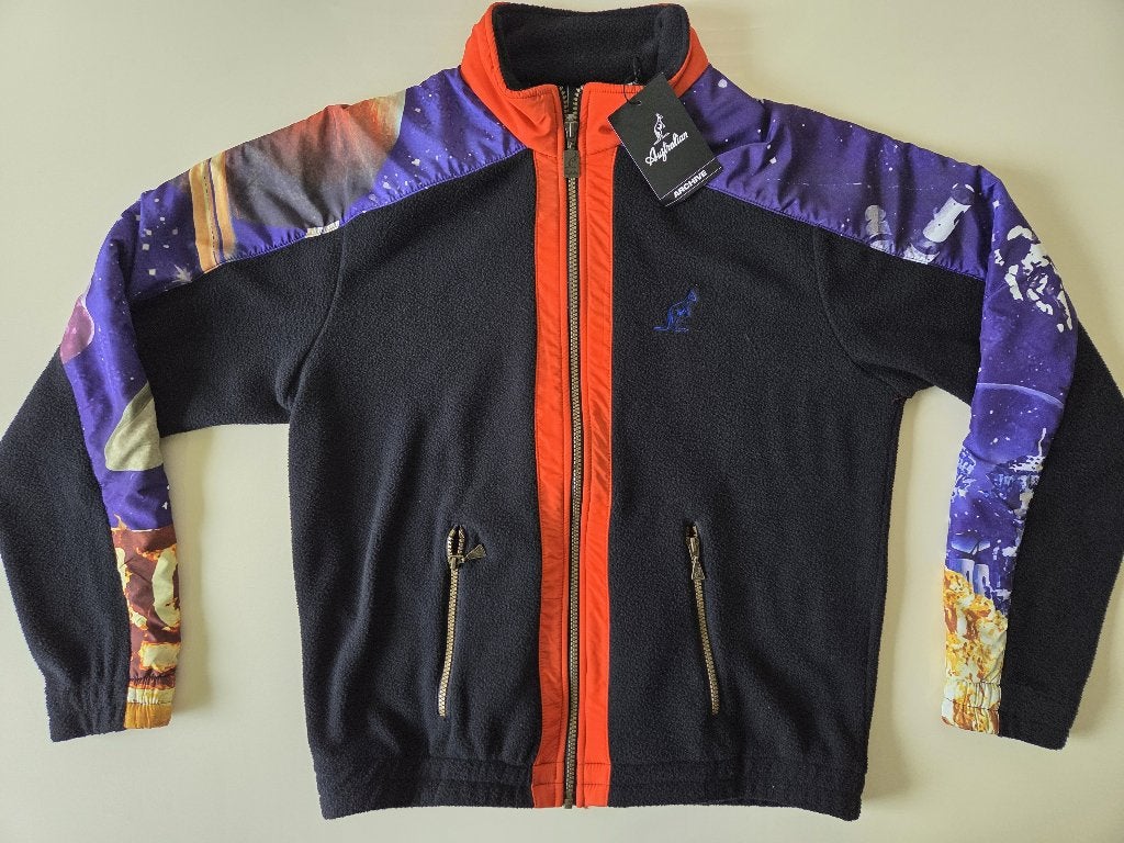 Australian Archive fleece jack S, Maat 48/50 (M), Zwart, Nieuw, Ophalen of Verzenden