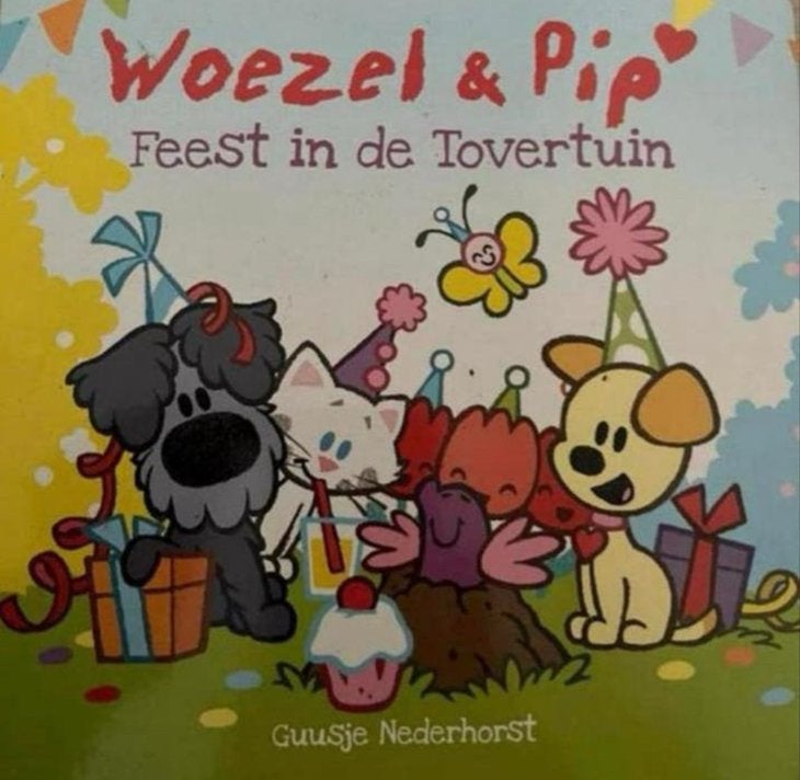 Woezel & Pip: Feest in de Tovertuin - Guusje Nederhorst, Boeken, Ophalen of Verzenden, Gelezen