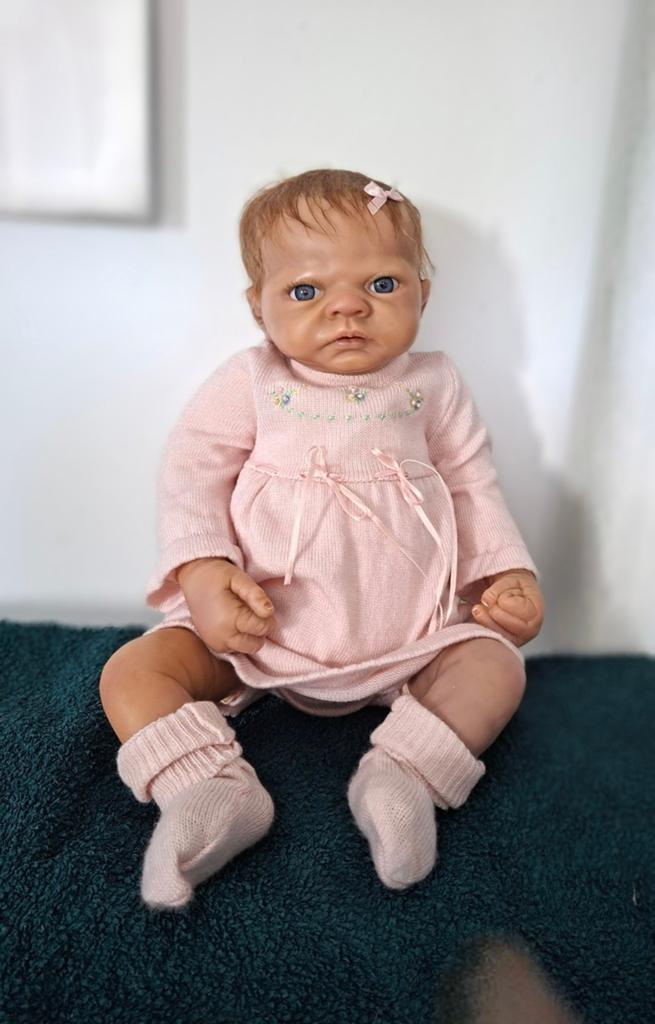 Reborn babypop A.D.G. 04 - Levensecht, Ophalen, Gebruikt, Babypop, Levensecht of Reborn