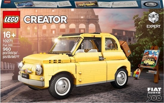 Lego Creator 10271 Fiat 500, Lego, Nieuw, Ophalen of Verzenden, Ongeopend/sealed