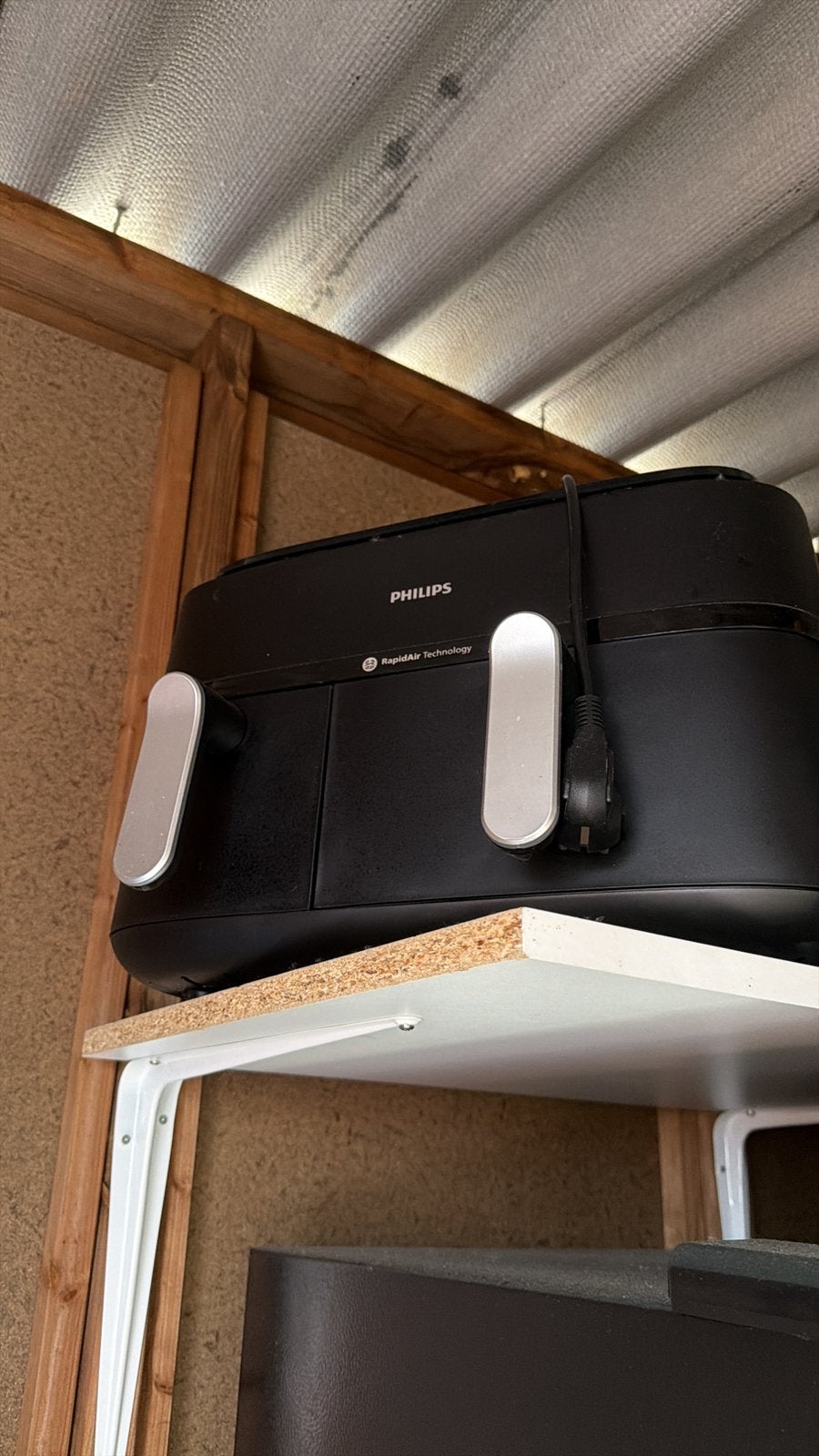 Philips dubbele airfryer, Ophalen, Zo goed als nieuw, Airfryer