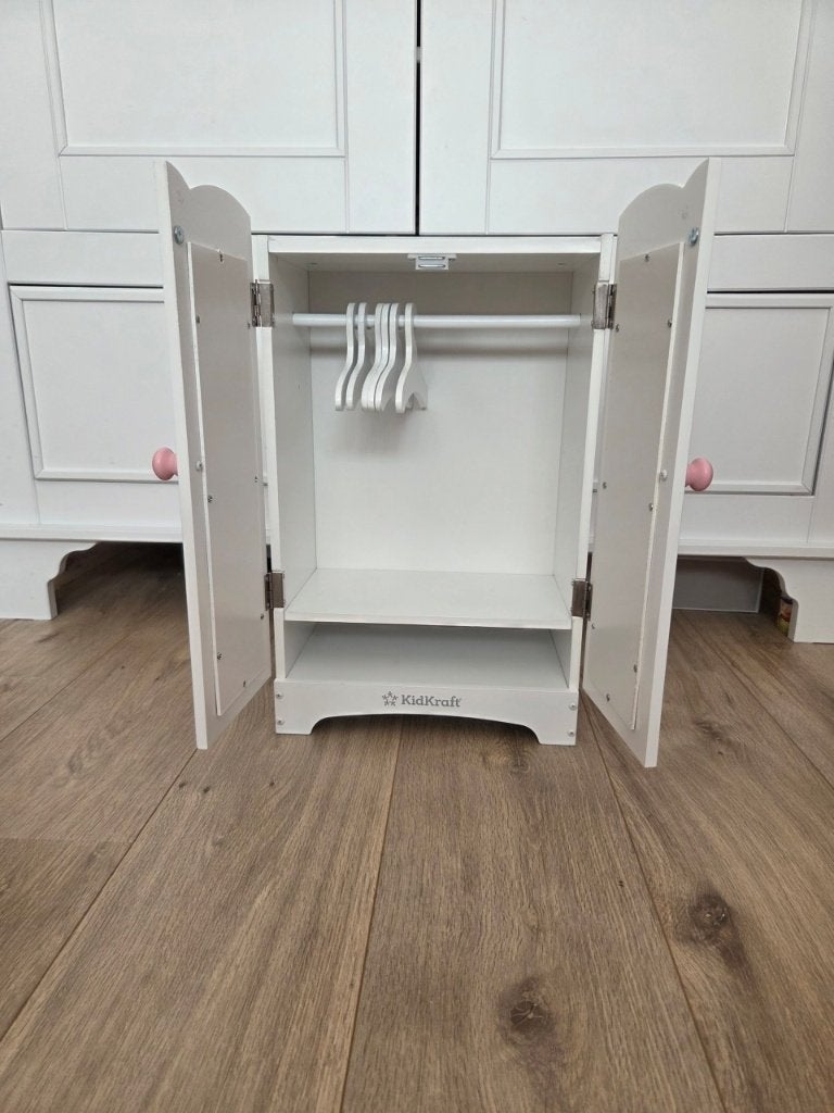 Houten baby poppenkast wit KidKraft, Ophalen, Zo goed als nieuw, Overige typen