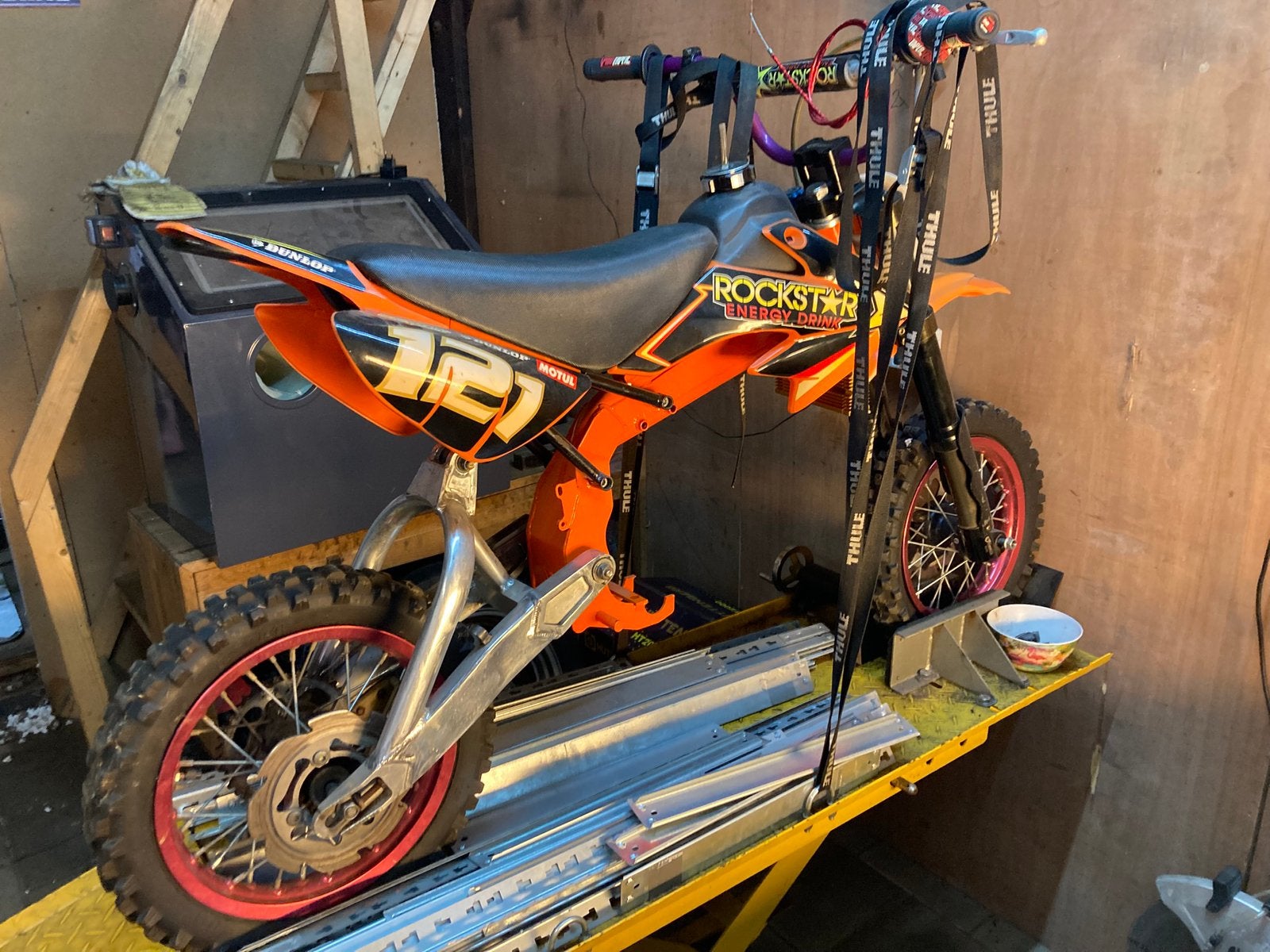 Pitbike en quad onderdelen, Ophalen, Gebruikt, Pitbike
