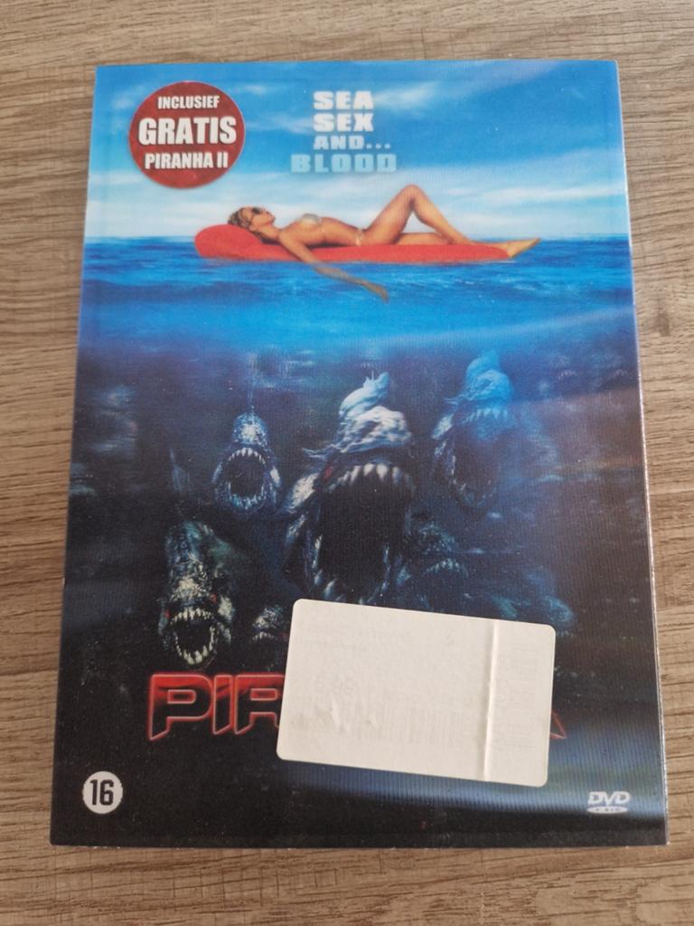 Piranha 2 & piranha 2010 remake, Alle leeftijden, Ophalen of Verzenden, Zo goed als nieuw, Overige genres