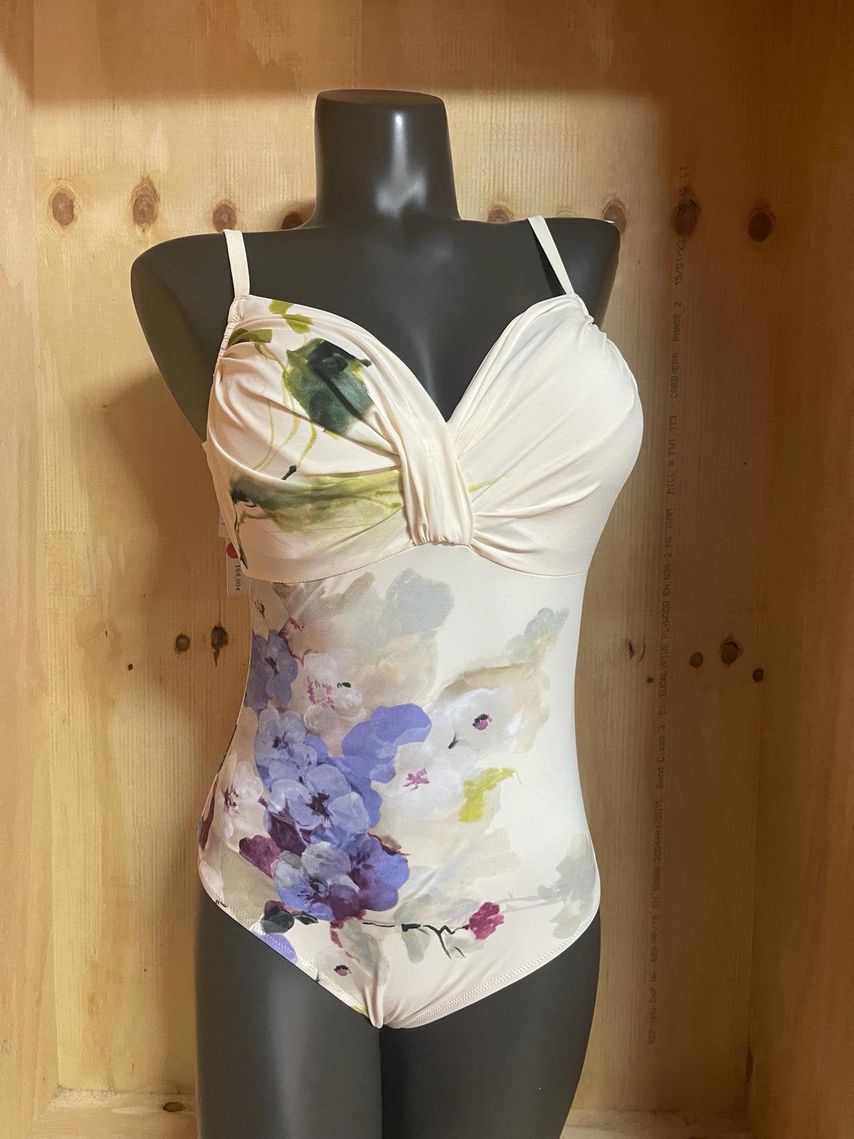 Exilia badpak maat 3c  = 38c, Verzenden, Nieuw, Beige, Badpak
