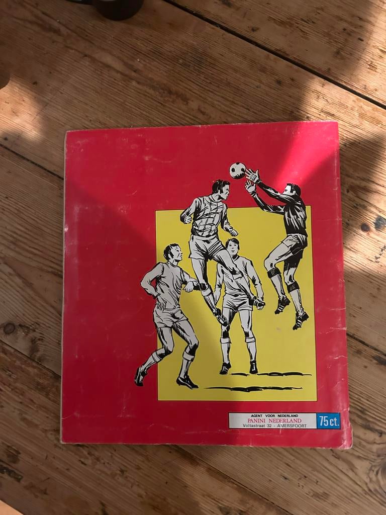 Panini Voetbal 79 Album - Incompleet (293/400), Ophalen of Verzenden, Gebruikt, Meerdere stickers