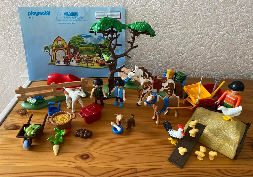 Playmobil 4167 manege / boerderij, Ophalen of Verzenden, Zo goed als nieuw