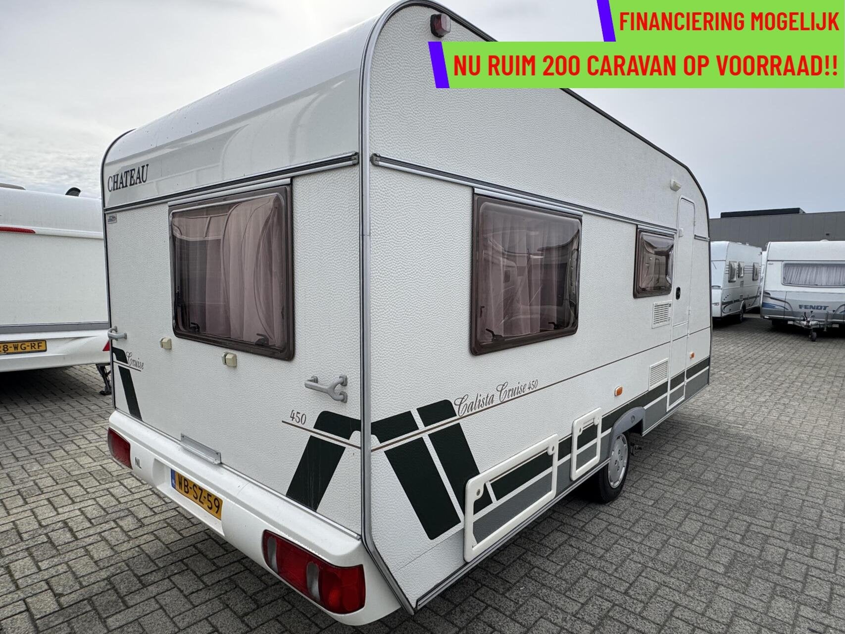 Chateau CALISTA CRUISE 450, MOVER, FIETSENDRAGER, VOORTENT, Mover, Chateau, Bedrijf, 750 - 1000 kg