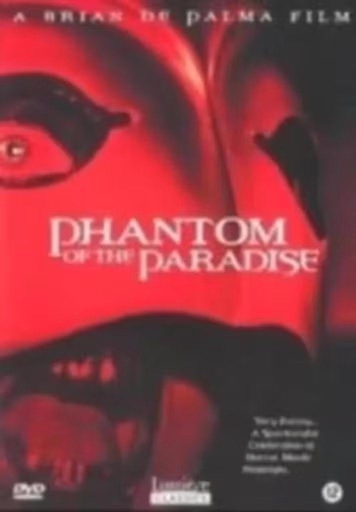 Phantom of the Paradise (1974) - film v. Brian de Palma DVD, Vanaf 16 jaar, Ophalen of Verzenden, Gebruikt