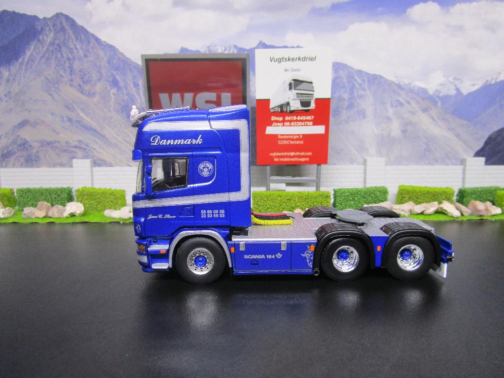 Wsi 01-4687 Jan C Skov , Scania 4 Serie Topline 6x2, Ophalen, Nieuw, Bus of Vrachtwagen, Wsi