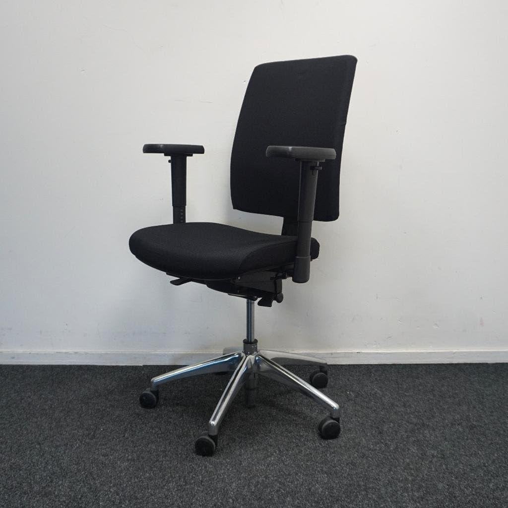 Bureaustoelen 707 CS | NPR - 1813 | Zwart gestoffeerd, Huis en Inrichting, Bureaustoelen, Gebruikt, -, Zwart, -
