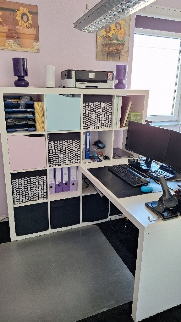 Bureau, Ophalen, Demontabel, Hout, Zo goed als nieuw