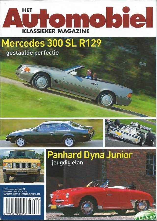 Automobiel 12 2006 : Mercedes Benz SL - Bitter SC - Panhard, Ophalen of Verzenden, Gelezen, Algemeen