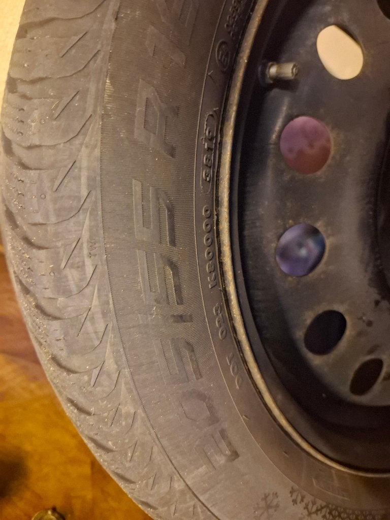 set winterbanden op velg, Auto-onderdelen, Ophalen, Gebruikt, 16 inch, Banden en Velgen