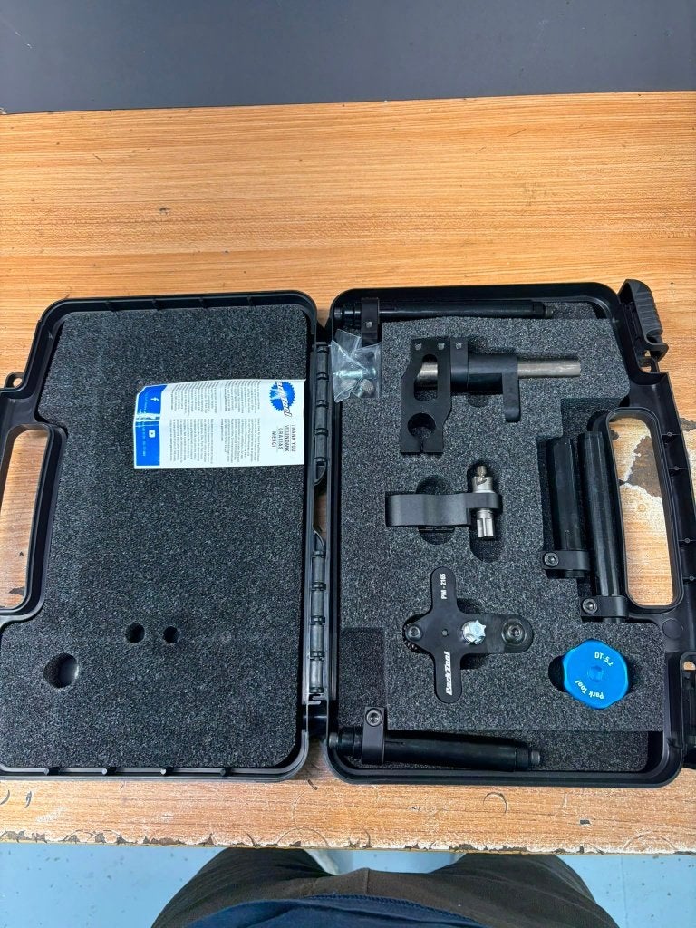 Disc brake mount facing set parktool DT-5.2 ZGAN, ., Ophalen of Verzenden, Zo goed als nieuw, .