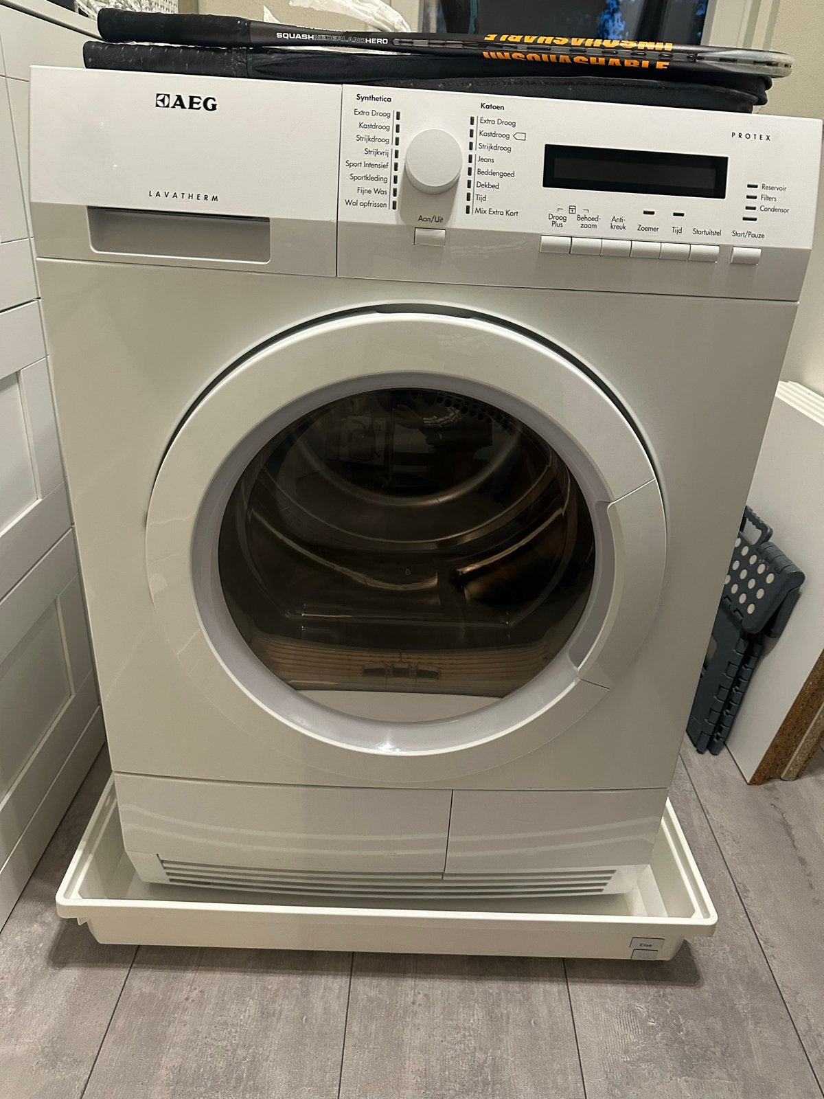 AEG Lavatherm Protex Condensdroger, Ophalen, Wolprogramma, 6 tot 8 kg, Gebruikt