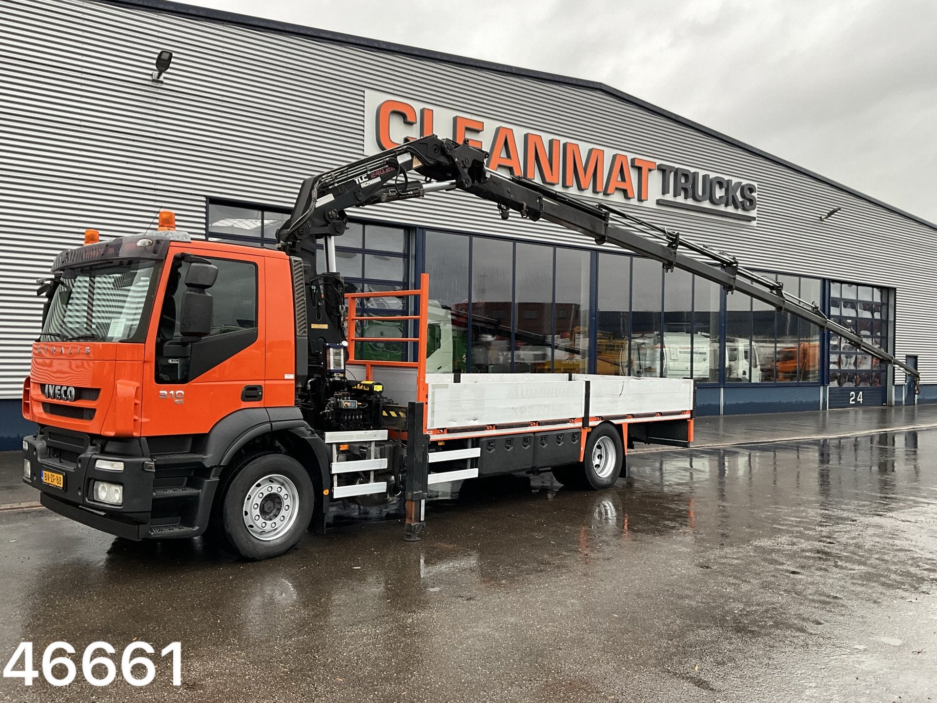 Iveco Stralis AD190S31 Terex 24 Tonmeter laadkraan, Auto's, Automaat, Euro 5, Achterwielaandrijving, Iveco