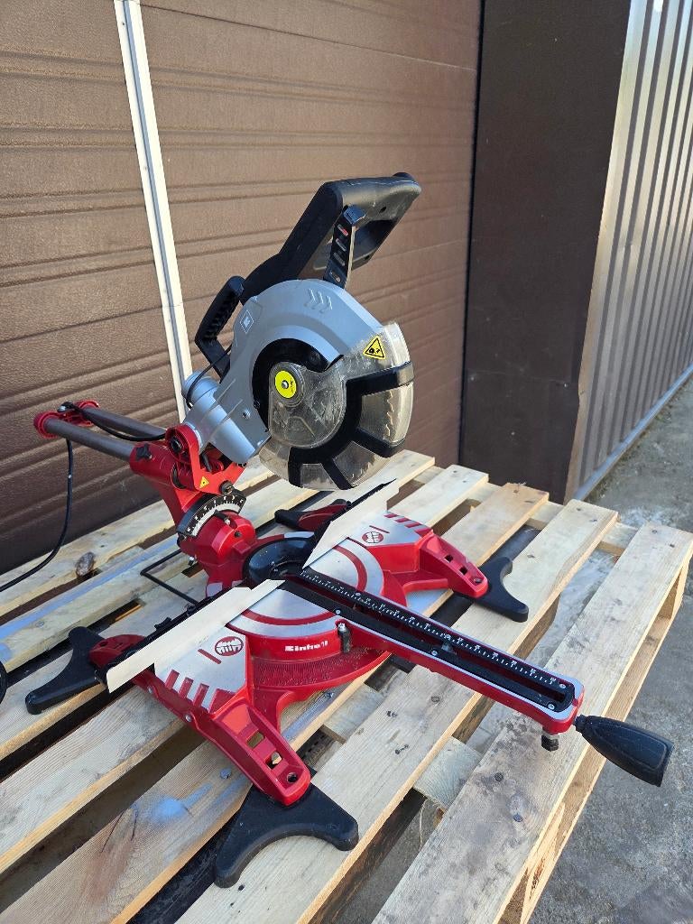 Einhell Elektrische Radiaal Afkort-/Verstekzaag, Doe-het-zelf en Verbouw, Gereedschap | Zaagmachines, Gebruikt, Ophalen of Verzenden