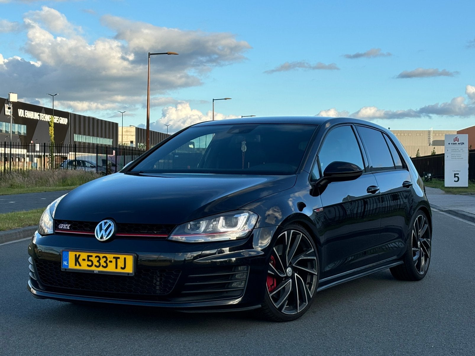 Volkswagen Golf 7 GTI Performance | Keyless | DSG, Auto's, 230 pk, 1984 cc, Zwart, Stationwagon