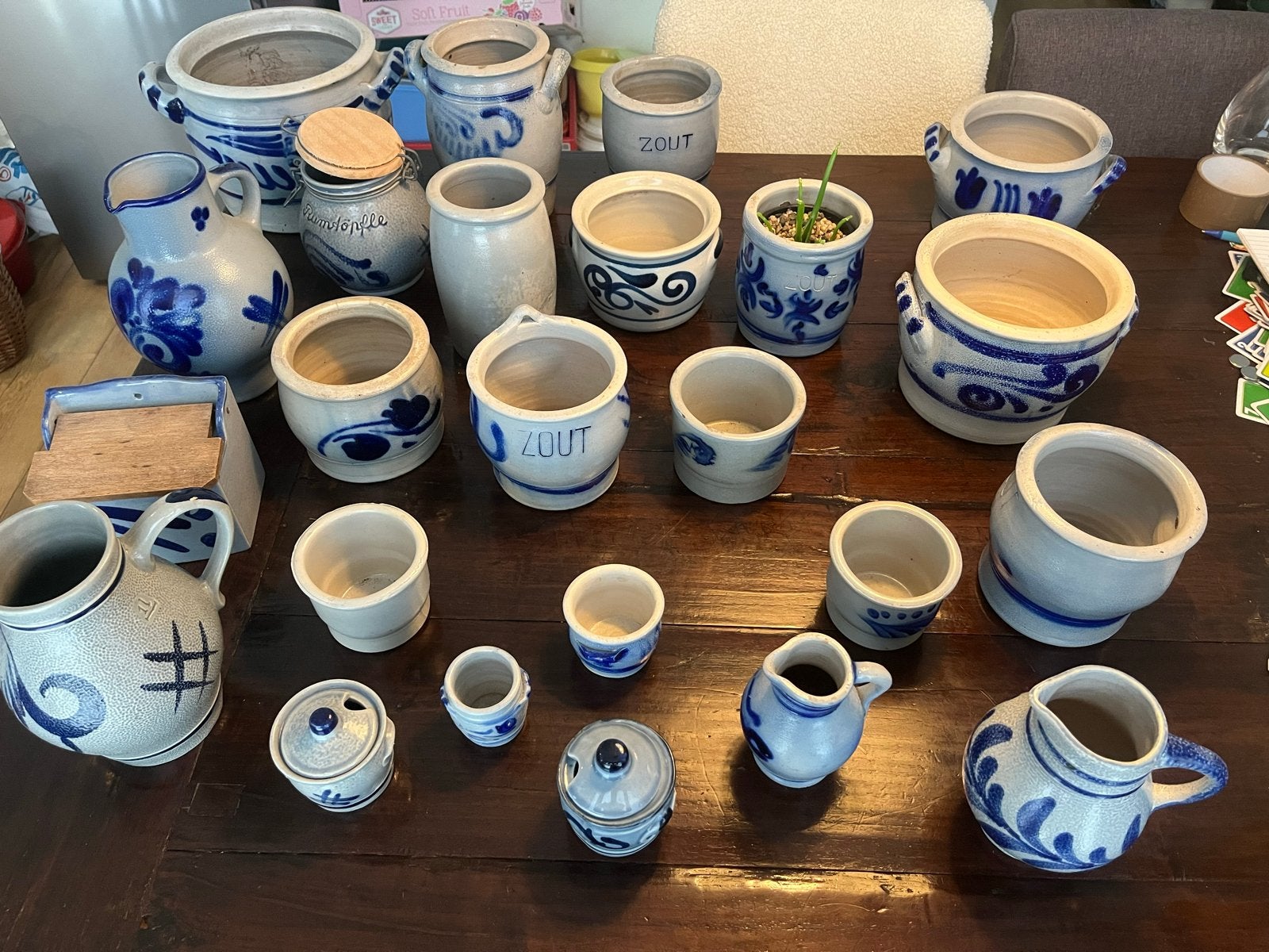 Grote collectie Keulse potten en kruiken, Ophalen of Verzenden