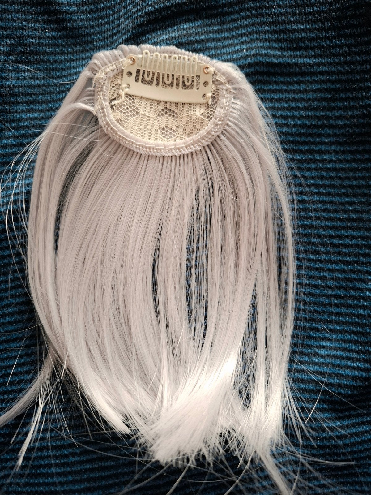 Clip-in pony grijs haar, Ophalen of Verzenden