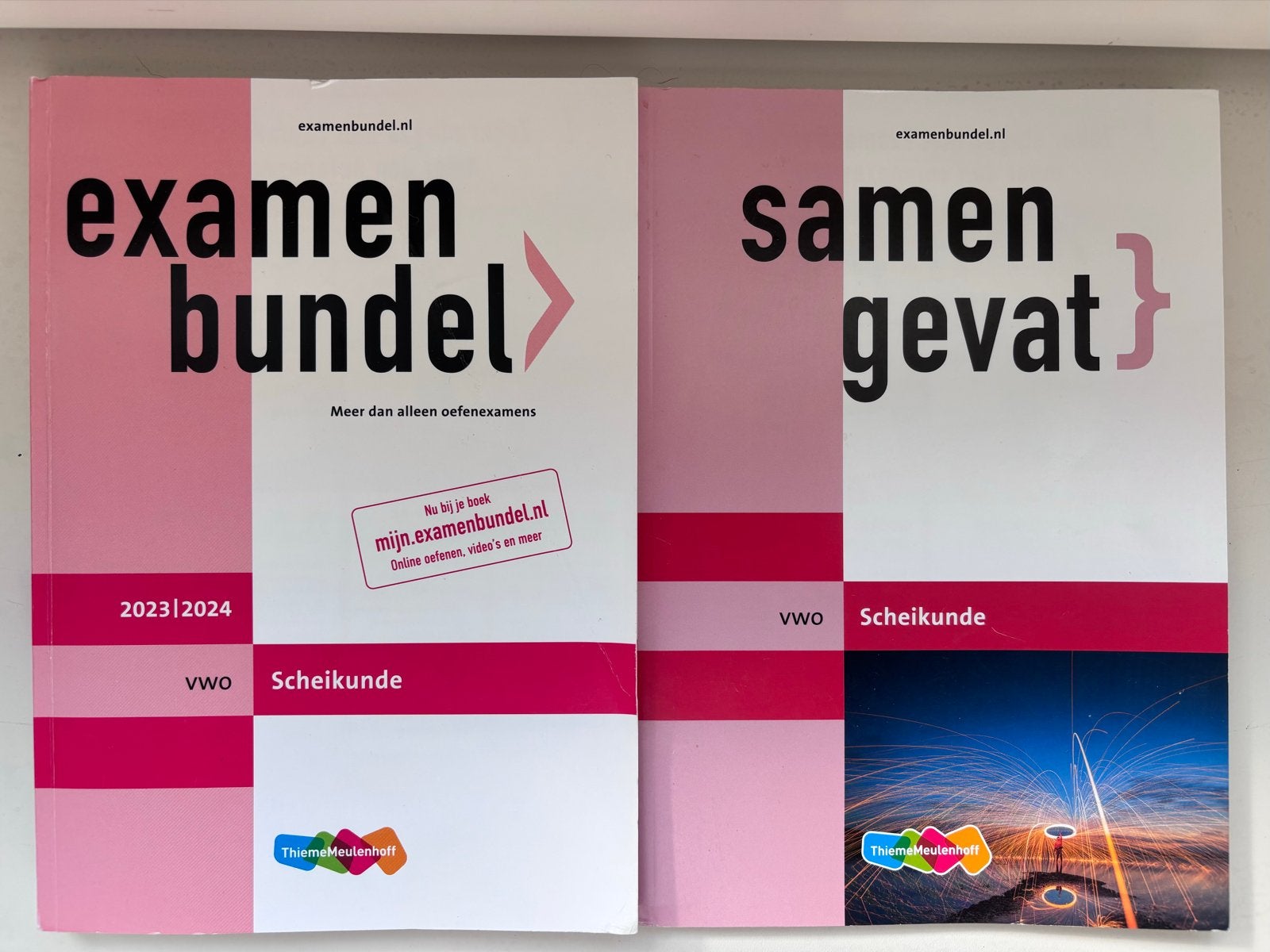 Examenbundel & Samengevat VWO Scheikunde 2023/2024, Boeken, Ophalen, Beta, Zo goed als nieuw