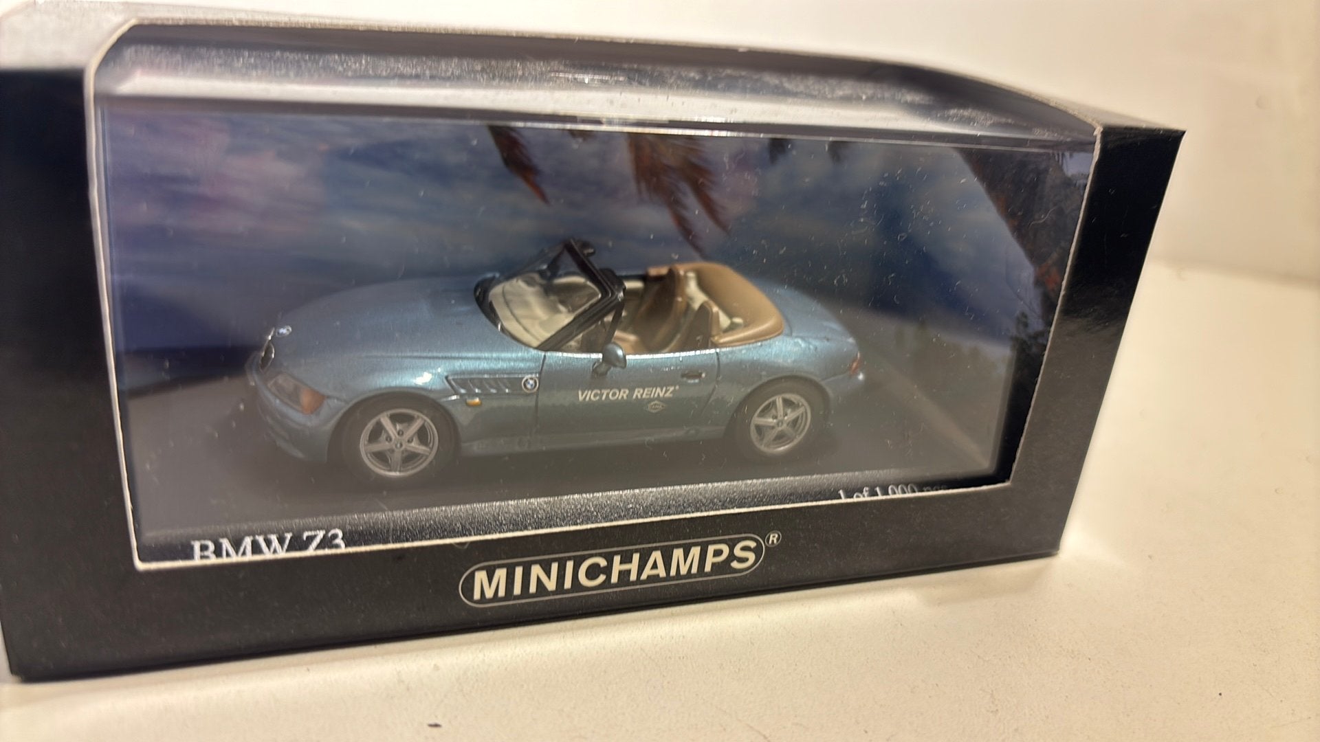 Bmw z3 minichamps 1.43, Hobby en Vrije tijd, Auto, Ophalen of Verzenden, MiniChamps, A