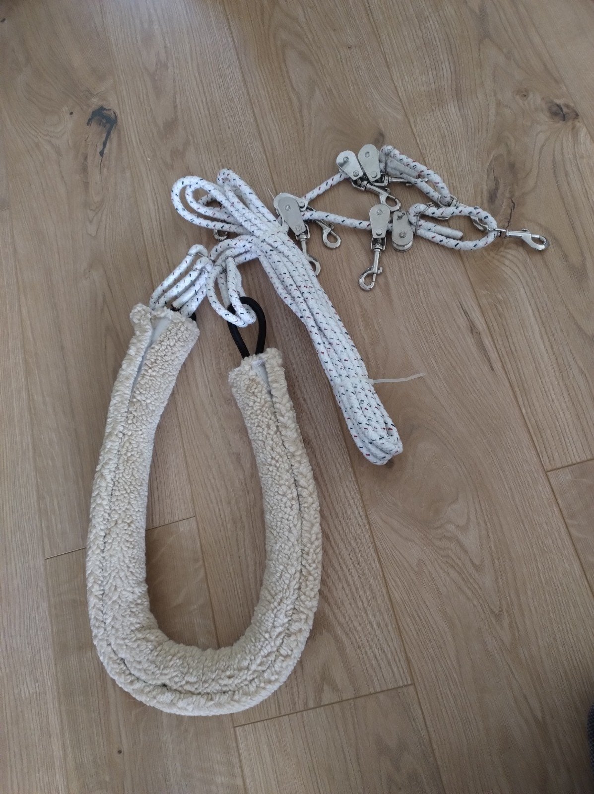 Gloednieuwe bijzetteugels / longeerhulpteugels, Ophalen of Verzenden, Nieuw
