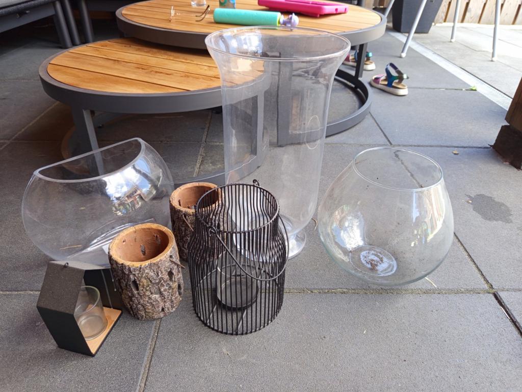 Gratis vazen/woondecoratie, Ophalen
