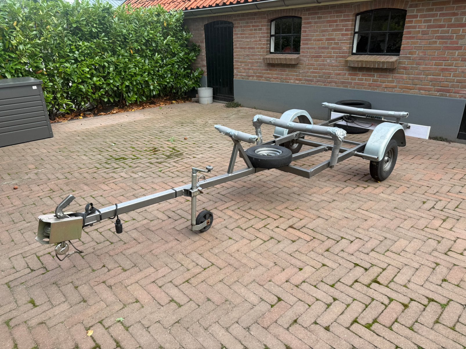 Boot aanhanger 750 kg, Rib of Rubberboot, boot trailer, Ophalen, Gebruikt
