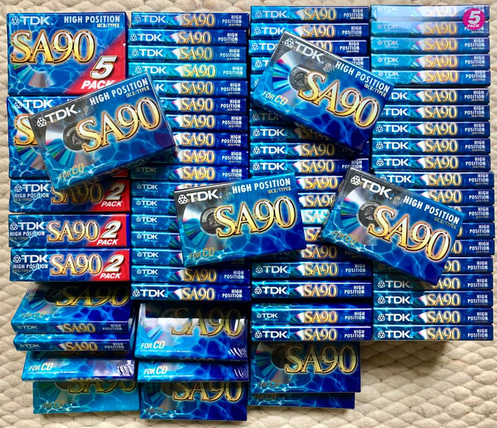 NOS TDK SA90 NIEUW cassettebandjes SA-90 SA 90 C90 cassettes, Ophalen of Verzenden, TDK Europe GmbH Rosenheimer Strasse 141 e 81671 Munich GERMANY