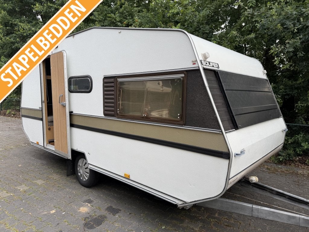 Solifer Artic 500 STAPELBEDDEN - OUD MAAR GOUD - OLDTIMER, Standaardzit, Dwarsbed, Solifer, Schokbreker