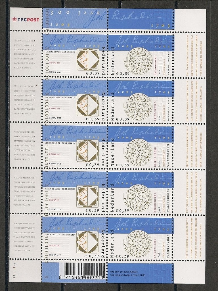 Vel 2162-63 postfris cw 8,00, Ophalen of Verzenden
