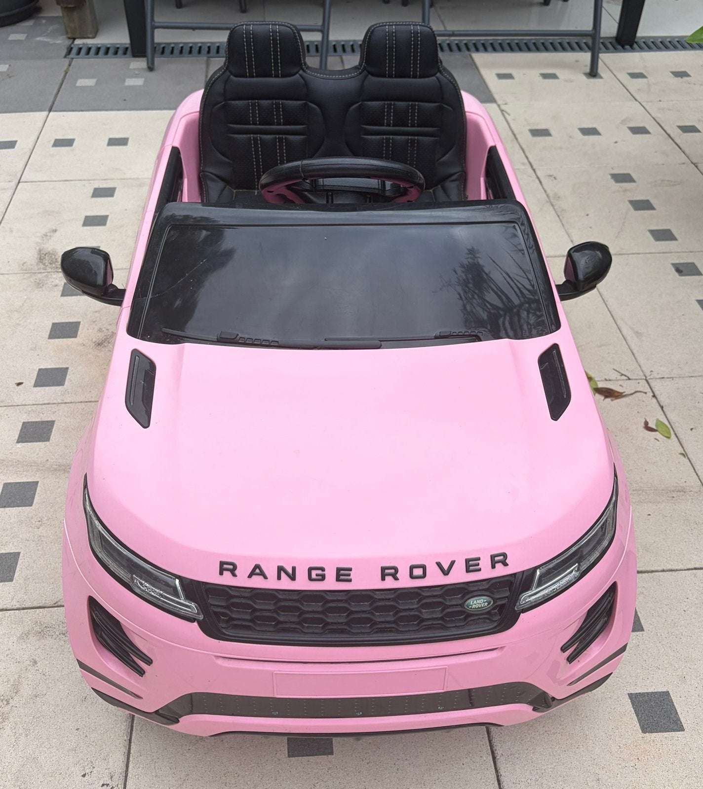 Elektrische kinderauto Range Rover, Ophalen of Verzenden, Zo goed als nieuw