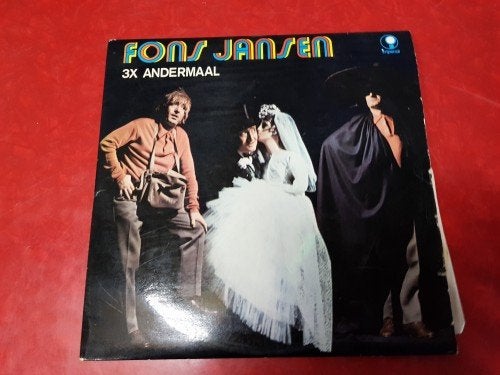 dubbel lp, Fons Jansen met de titel: 3x andermaal, Ophalen of Verzenden