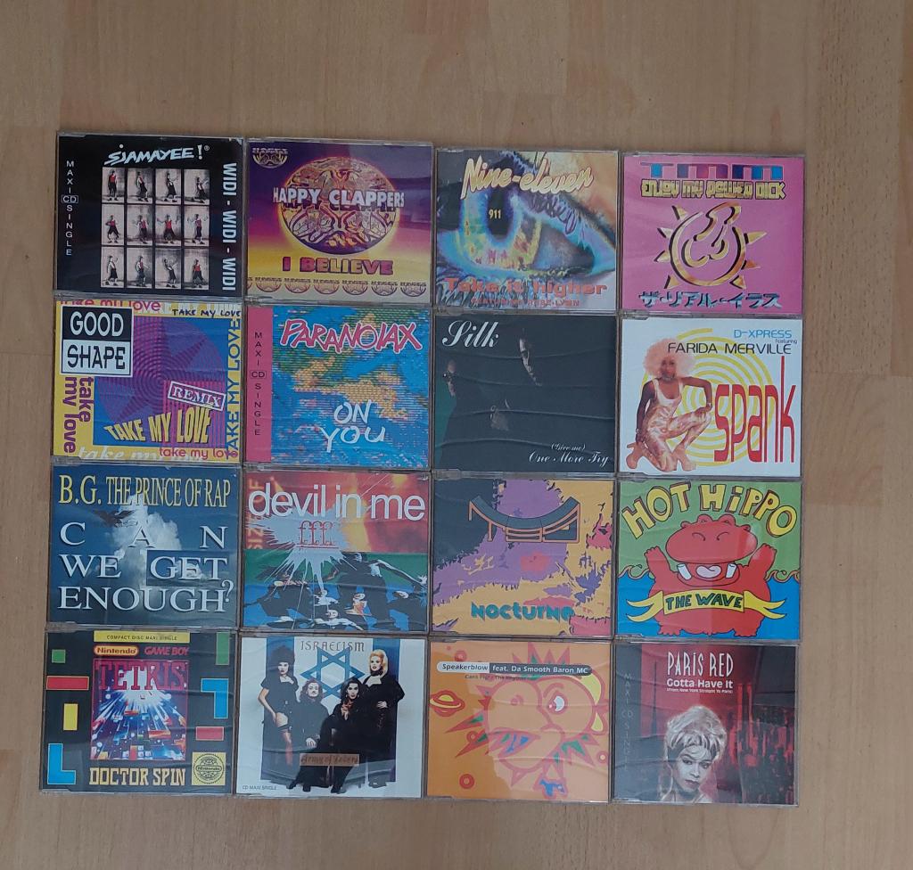 partij cd maxi singles, Gebruikt, Maxi-single, Ophalen of Verzenden, 6 singles of meer