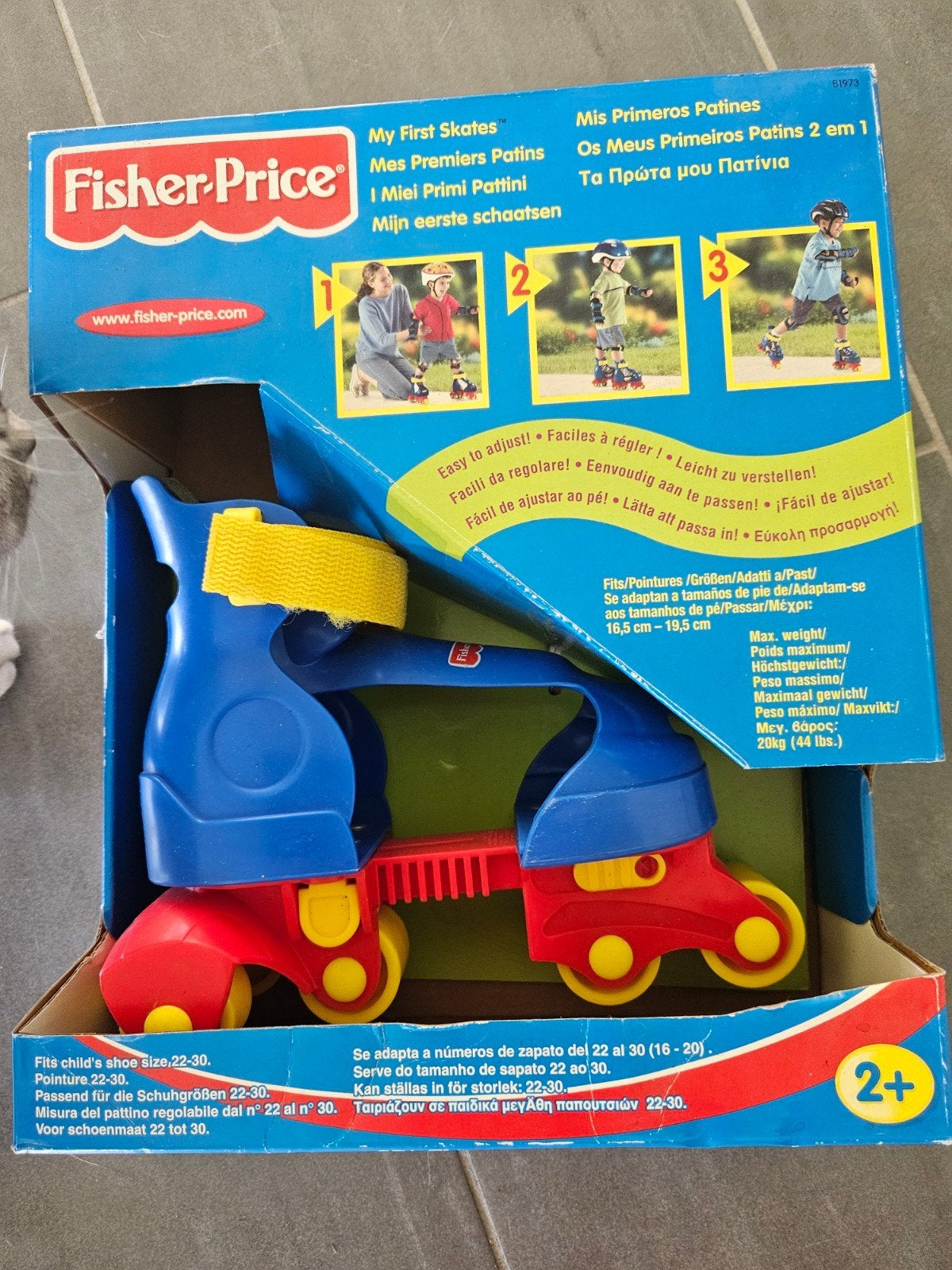 Fisher-Price My First Skates - Verstelbare rolschaatsen, Kinderen en Baby's, Speelgoed | Buiten | Rolschaatsen, Ophalen of Verzenden