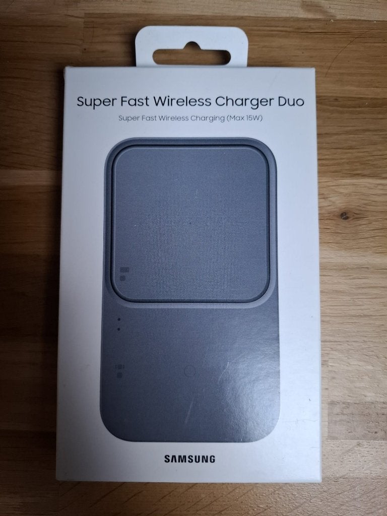 Samsung Super Fast Wireless Charger Duo, Oplaadstation, Nieuw, Ophalen of Verzenden, Samsung