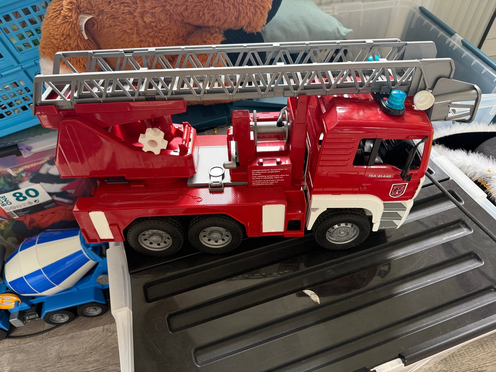 Bruder Brandweerwagen met Uitschuifbare Ladder, Kinderen en Baby's, Speelgoed | Speelgoedvoertuigen, Ophalen, Gebruikt