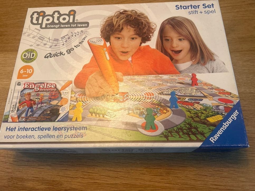 Tiptoi Starter Set - Engels Detective (ZONDER STIFT), Ophalen, Gebruikt, Taal en Lezen, Met geluid