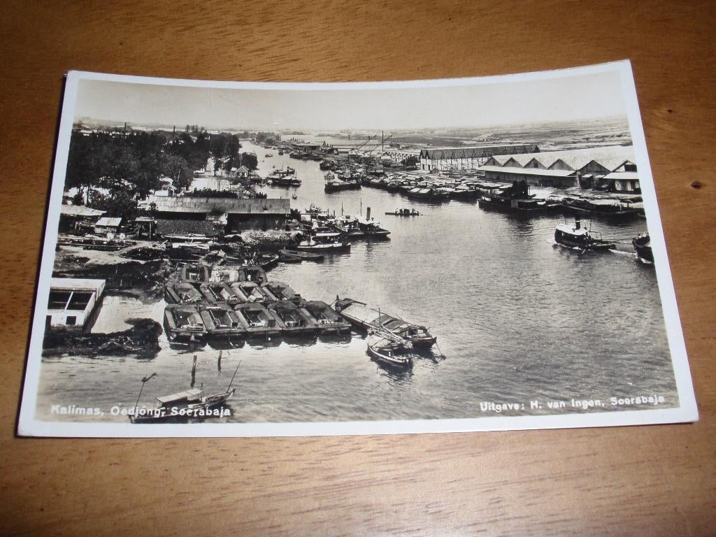 Ned Indie Kalimas Oedjong Soerabaja, Verzenden, 1920 tot 1940, Ongelopen, Buiten Europa