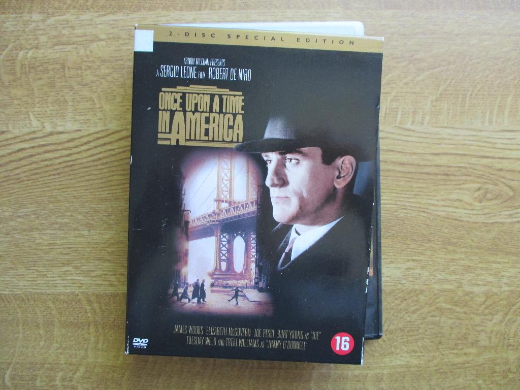 robert de niro: once upon a time in america -2 dvd's- (1), Alle leeftijden, Verzenden, Zo goed als nieuw, Actiethriller